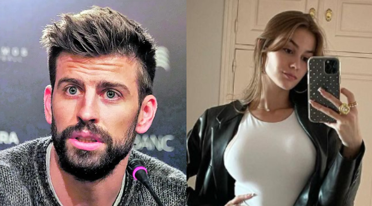 Gerard Piqué y Nadia Jémez