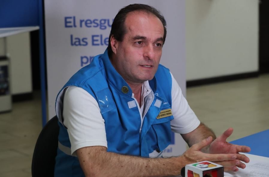 José Murúa, presidente de la Junta Electoral de Distrito Central (JEDC)