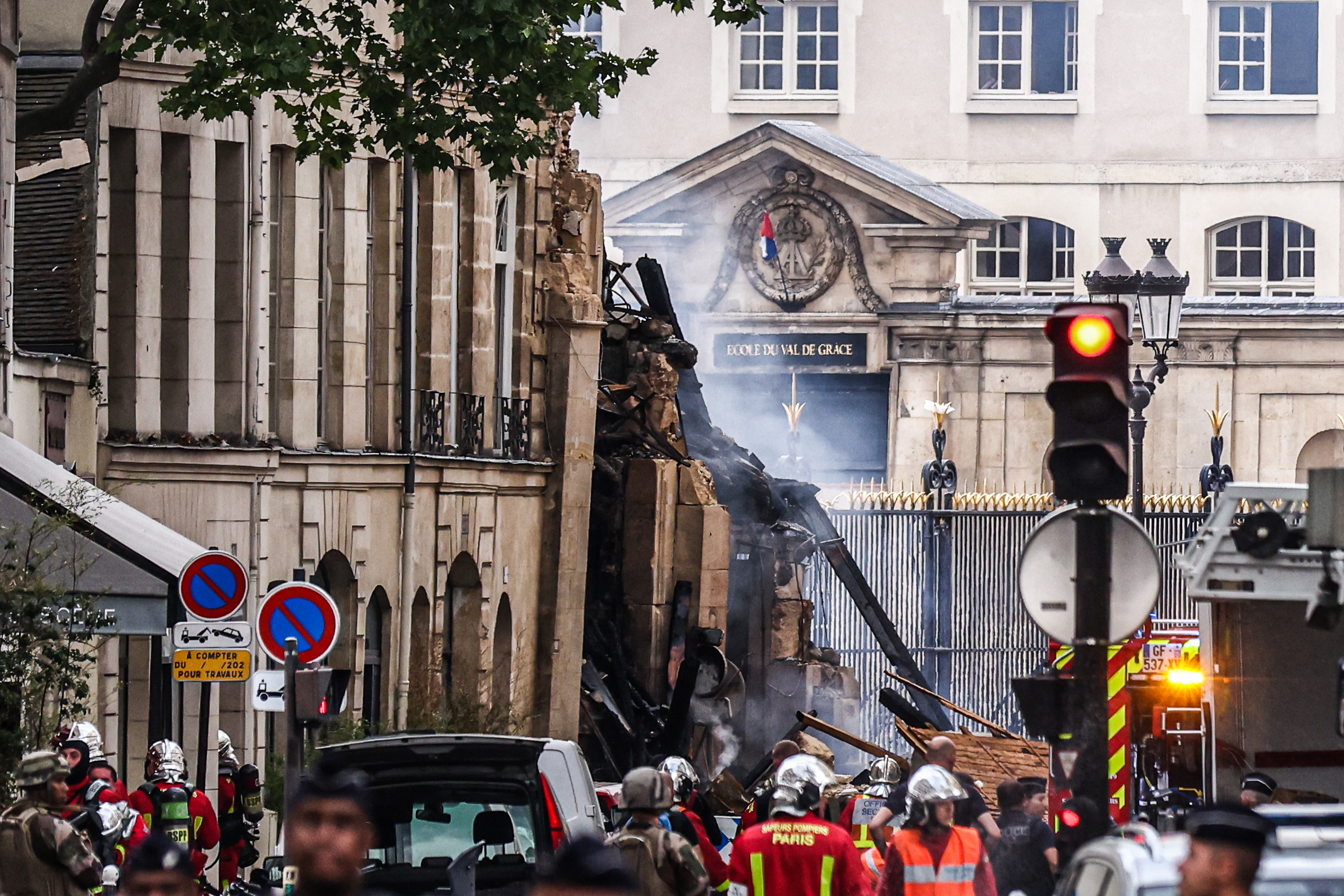 Explosión en París