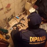 Policía allana vivienda en Prados de Villa Hermosa y localiza armas y municiones