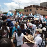 Sandra Torres afirma que “Guatemala no está para paros” y Karin Herrera resalta que el pueblo salió “a defender la democracia”
