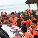 Continúa la búsqueda de dos niñas que fueron arrastradas por el mar en las playas de El Guayabo, Iztapa, Escuintla, pero hasta el momento