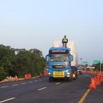 El primer vagón del Tren Maya llega al balneario mexicano de Cancún