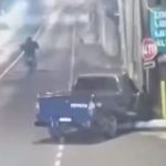 Picop se accidente en Santa Catarina Pinula y autoridades concientizan a conductores de manejar bajo efectos del alcohol
