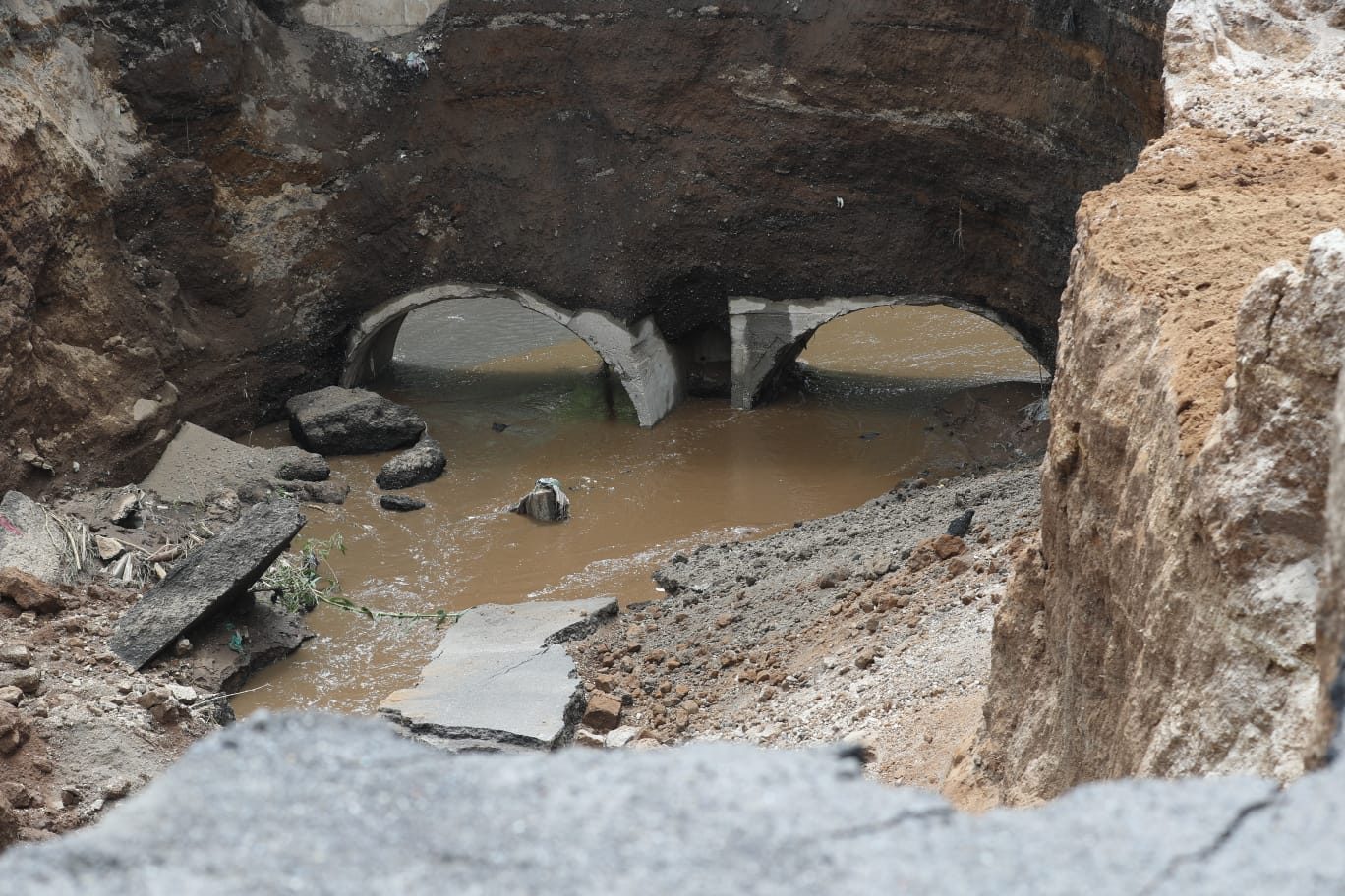 Hundimiento en Villa Nueva: Cómo serán los trabajos para reconstruir el ...