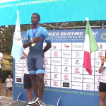 Orgullo de Izabal, Feberson Bonilla, gana medalla de oro en campeonato mundial de patinaje en Italia