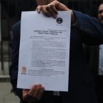 Pedro Cruz presenta desistimiento de la denuncia presentada  contra magistrados del TSE