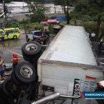 Tráiler volcado en la Villalobos: PMT amplía detalles tras el accidente de tránsito en ruta al Pacífico