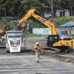 Colocarán un puente modular sobre el hundimiento en el km 17.5 de la ruta al Pacífico y detallan qué vehículos podrán circular