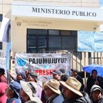 Pobladores y autoridades indígenas protestan frente a sedes del MP del país para pedir que renuncie Consuelo Porras