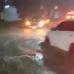 Sectores de la capital sufren de inundaciones y cierres viales por fuertes lluvias y vientos