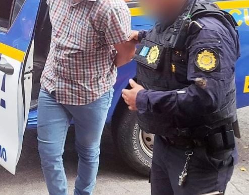 Luis “N”, detenido en Masagua