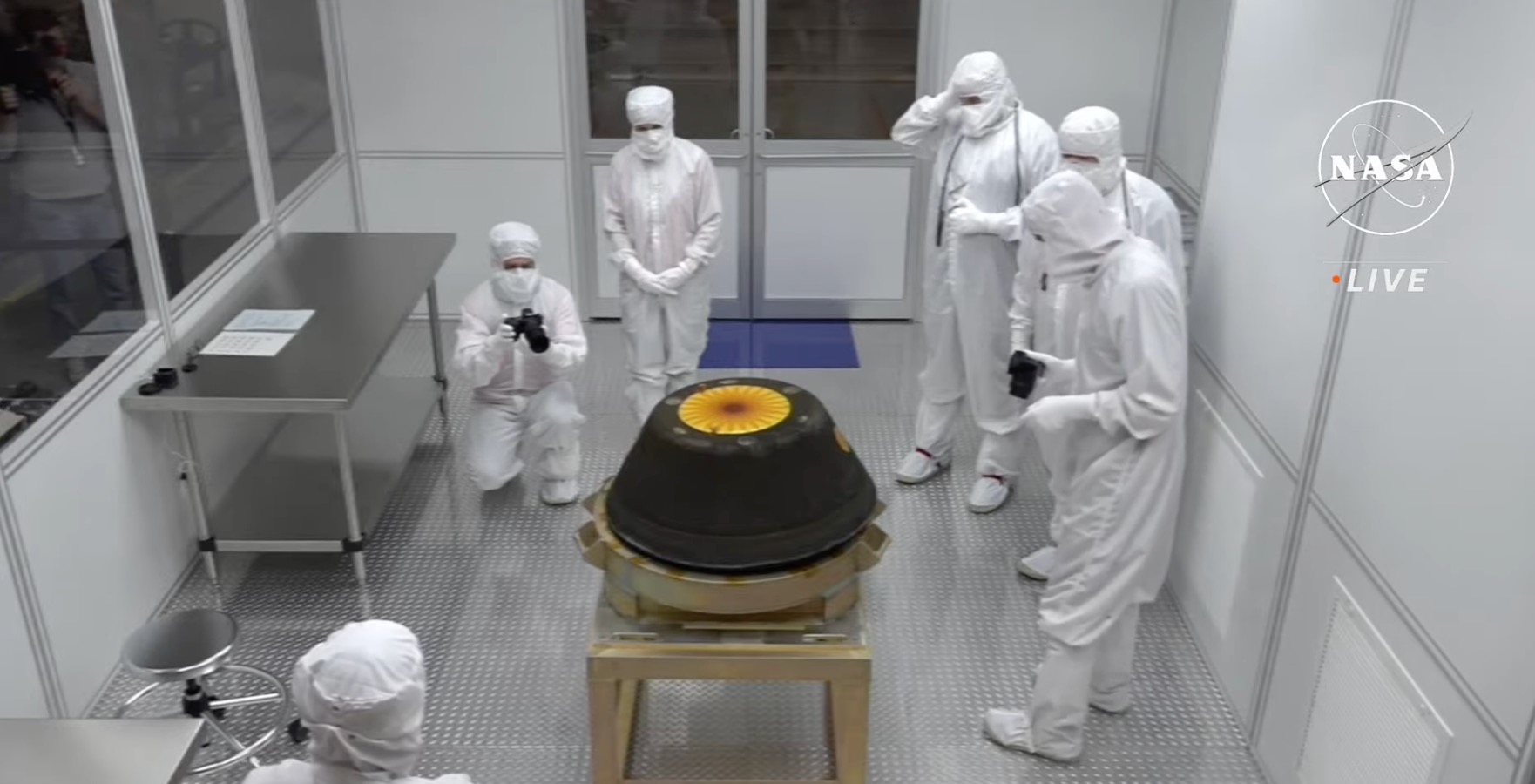NASA muestra de asteriode 2
