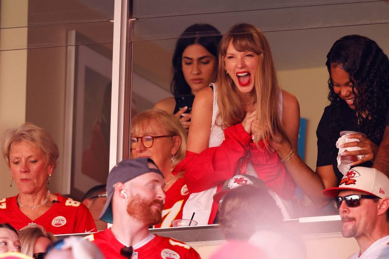 Taylor Swift en el juego de los Kansas City Chiefs