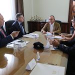 Mingob y Subsecretario adjunto para Centroamérica del Departamento de Estado de EE.UU. se reúnen
