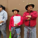 Autoridades indígenas de Santiago Atitlán entregan memorial para pedir que se garantice la transición de mando en el gobierno