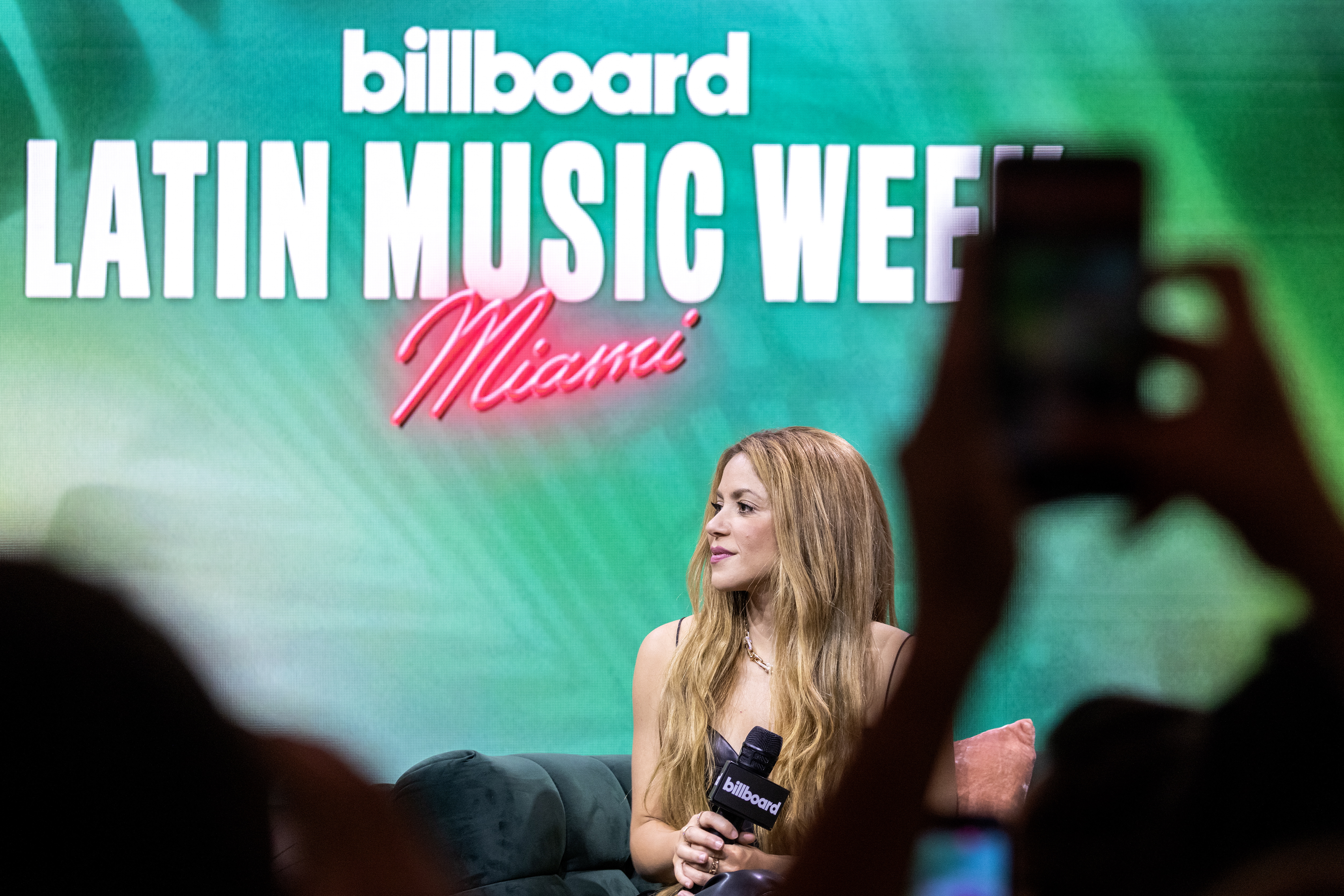 Shakira en el Billboard Latin Music week