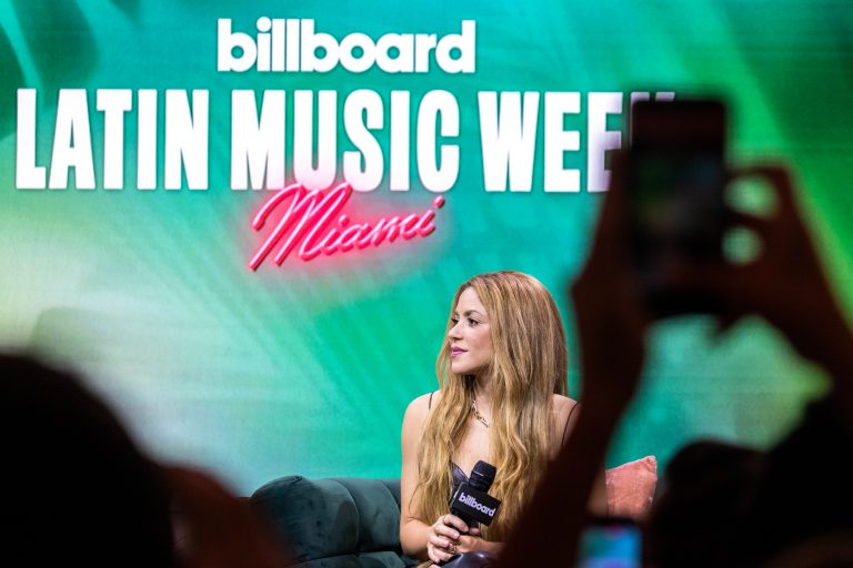 Shakira en el Billboard Latin Music week
