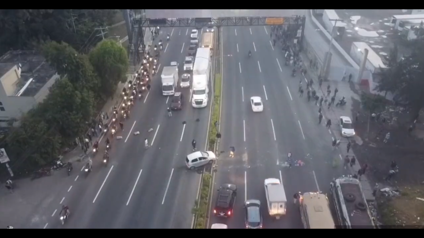 Bloqueos Guatemala Villa Nueva 01