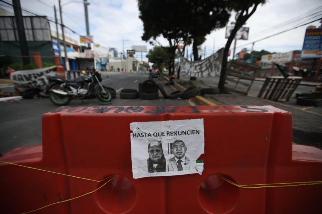 Bloqueos en Guatemala Avenida Petapa (1)