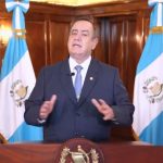 Presidente Giammattei critica protestas y omite hablar de Consuelo Porras