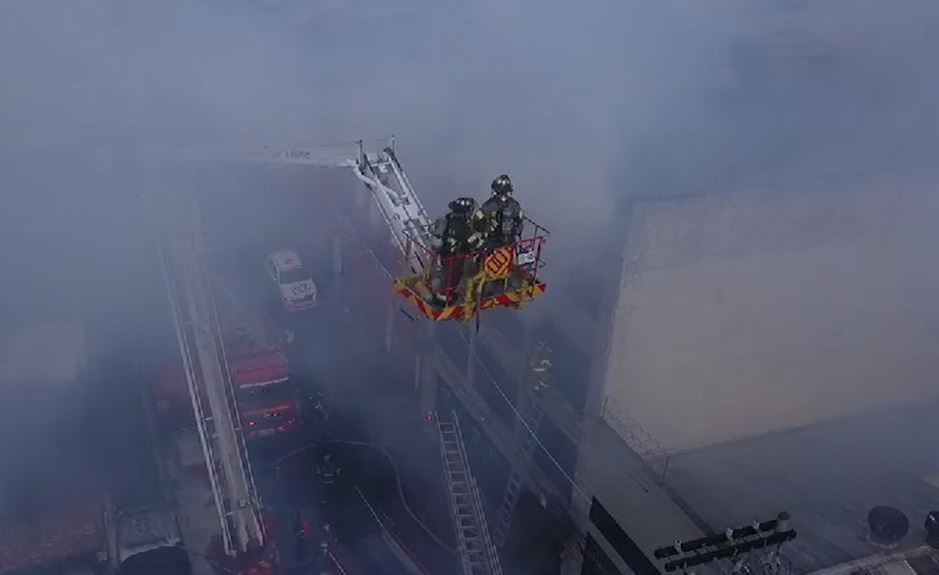 INCENDIO 19 CALLE Y 10 A. ZONA 1