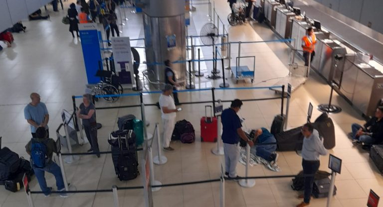 Situación en el Aeropuerto Internacional La Aurora