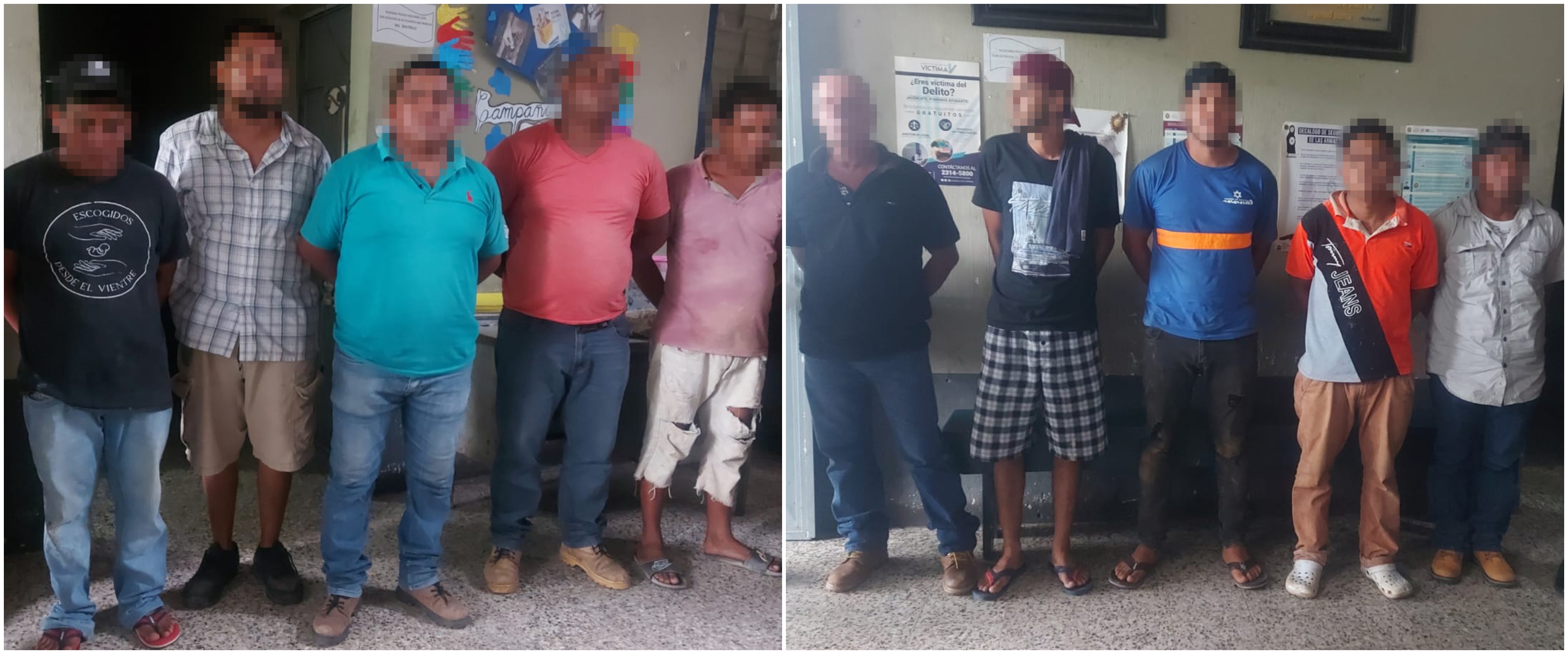 PNC arresta a once hombres que disolvieron a balazos protesta ciudadana en Malacatán, San Marcos