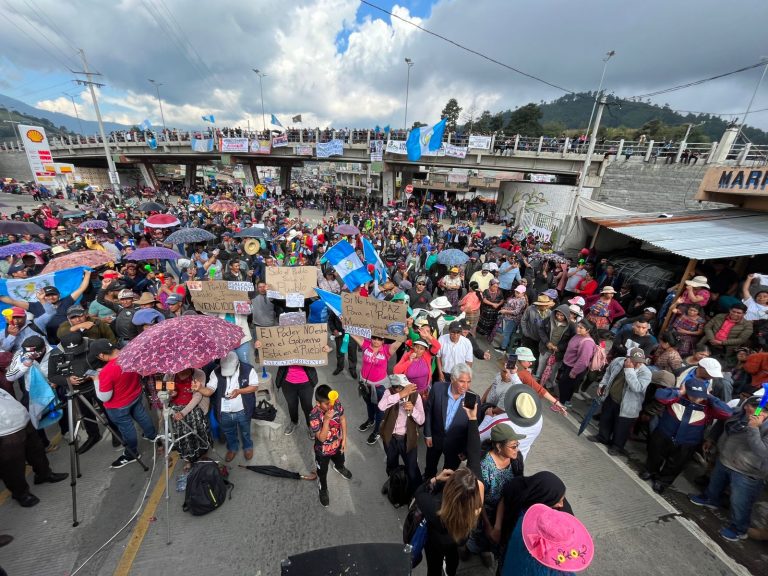 CIDH y RELE instan a Guatemala a garantizar el derecho a la protesta
