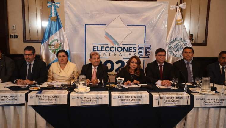 Ampliación del periodo electoral está en temas pendientes de discusión en el pleno del Tribunal Supremo Electoral