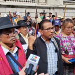 Autoridades ancestrales llegan al Congreso en donde buscan que se presente una iniciativa que permita remover a los jefes del MP