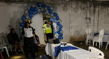 Balacera en fiesta de 15 años
