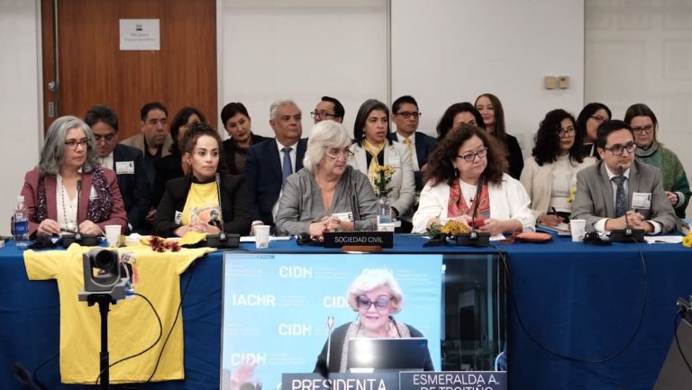 Exiliados señalan ante la CIDH el “deterioro” de la justicia y la democracia en Guatemala