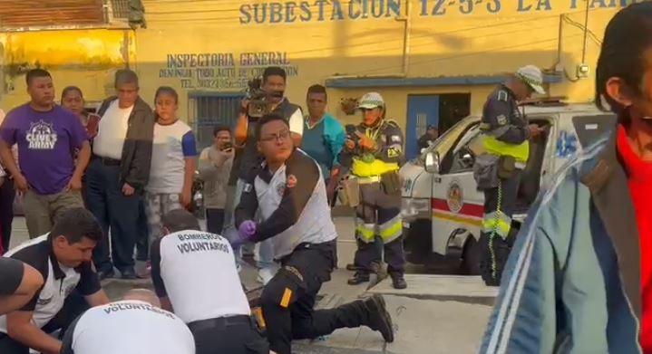 MUERTO FRENTE A LA PARROQUIA