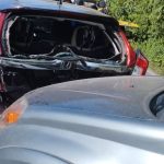 Seis personas heridas en múltiple colisión en carretera de El Palmar