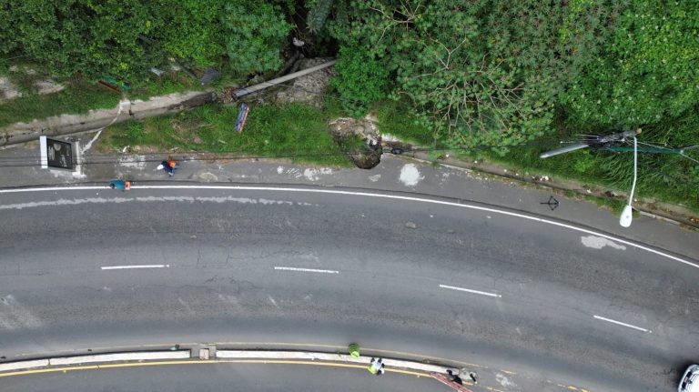 SOCAVÓN EN CIUDAD SAN CRISTÓBAL. 1