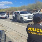 PNC investiga si asaltantes del blindado en Melchor de Mencos son los mismos que atracaron otra unidad en Chisec
