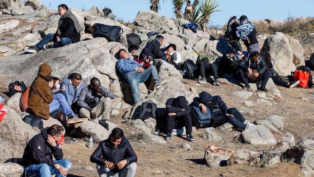 El inhóspito desierto en California en el que EE.UU. abandona a los migrantes que consiguen cruzar la frontera