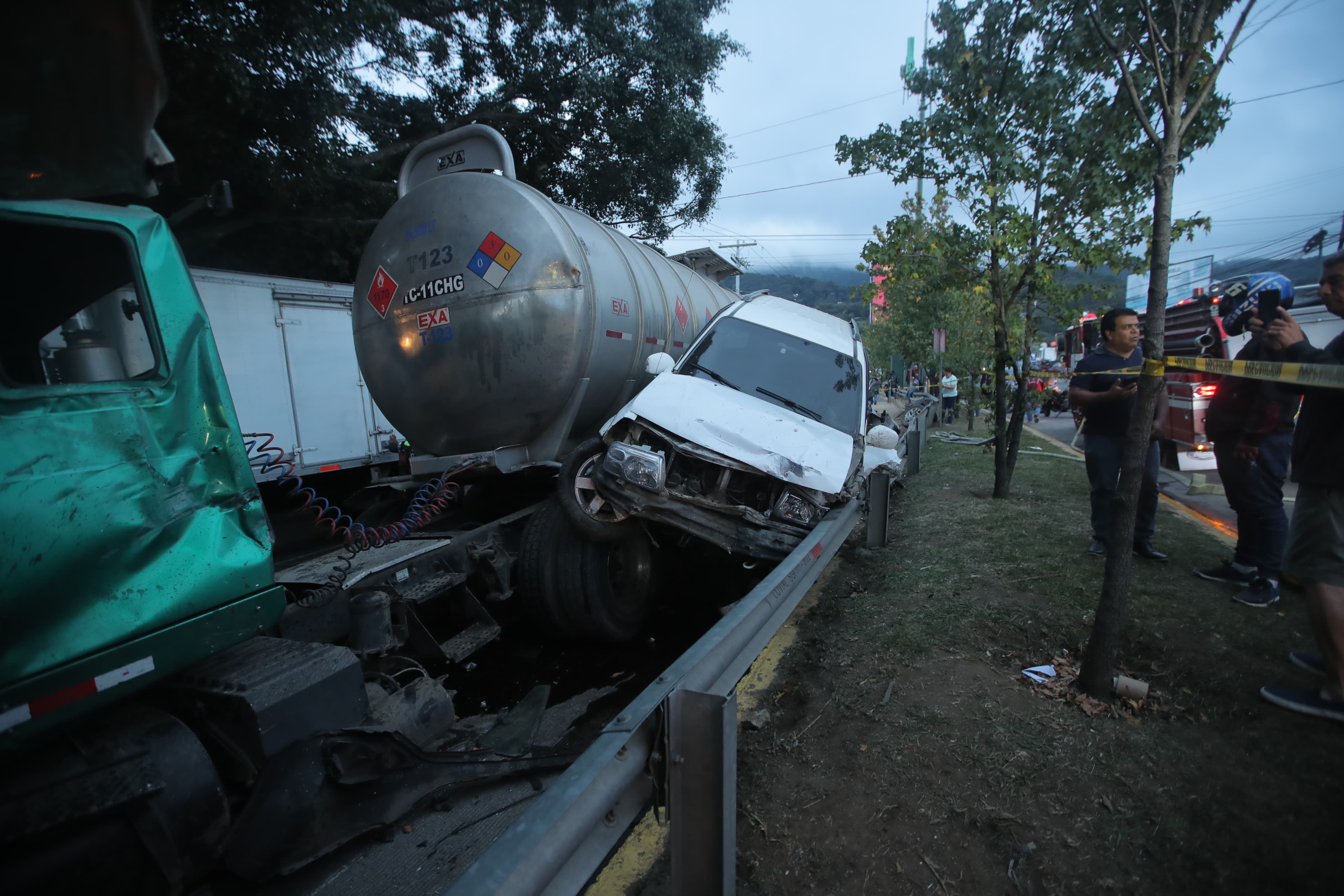 Video capta los momentos previos al accidente en la ruta Interamericana