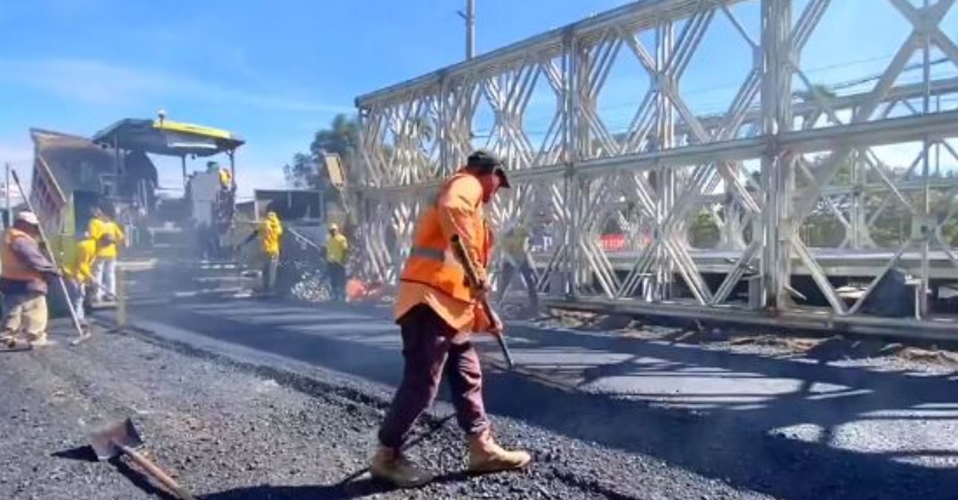 Este sábado habilitarán el primer puente en el km 17.5 de la ruta al ...