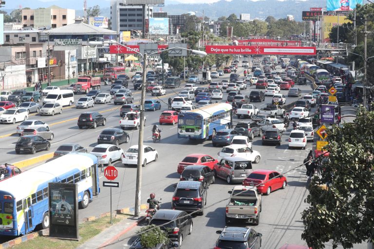 Cuál será el día más complicado para transitar en la Ciudad de Guatemala antes de la Navidad
