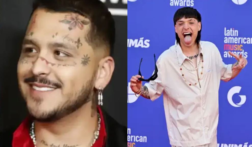 Christian Nodal y Peso Pluma: qué detalles han revelado y cuándo es el lanzamiento del tema la ‘La intención’