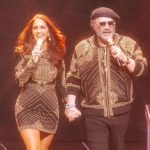 Lucero y Mijares desatan rumores de amor en escenario