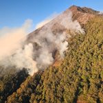 Insivumeh revela hacia dónde se desplaza el humo del incendio en el volcán de Agua