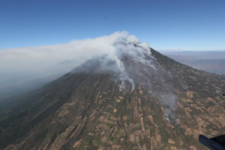 Conred reporta 14 incendios forestales en Guatemala