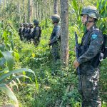 Mingob, Ejército de Guatemala y México llevan a cabo operativo contra el crimen organizado y contrabando en zona fronteriza