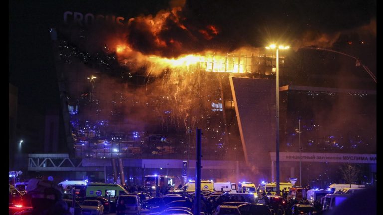 Las imágenes que muestran el terror y los daños causados por atentados en Moscú