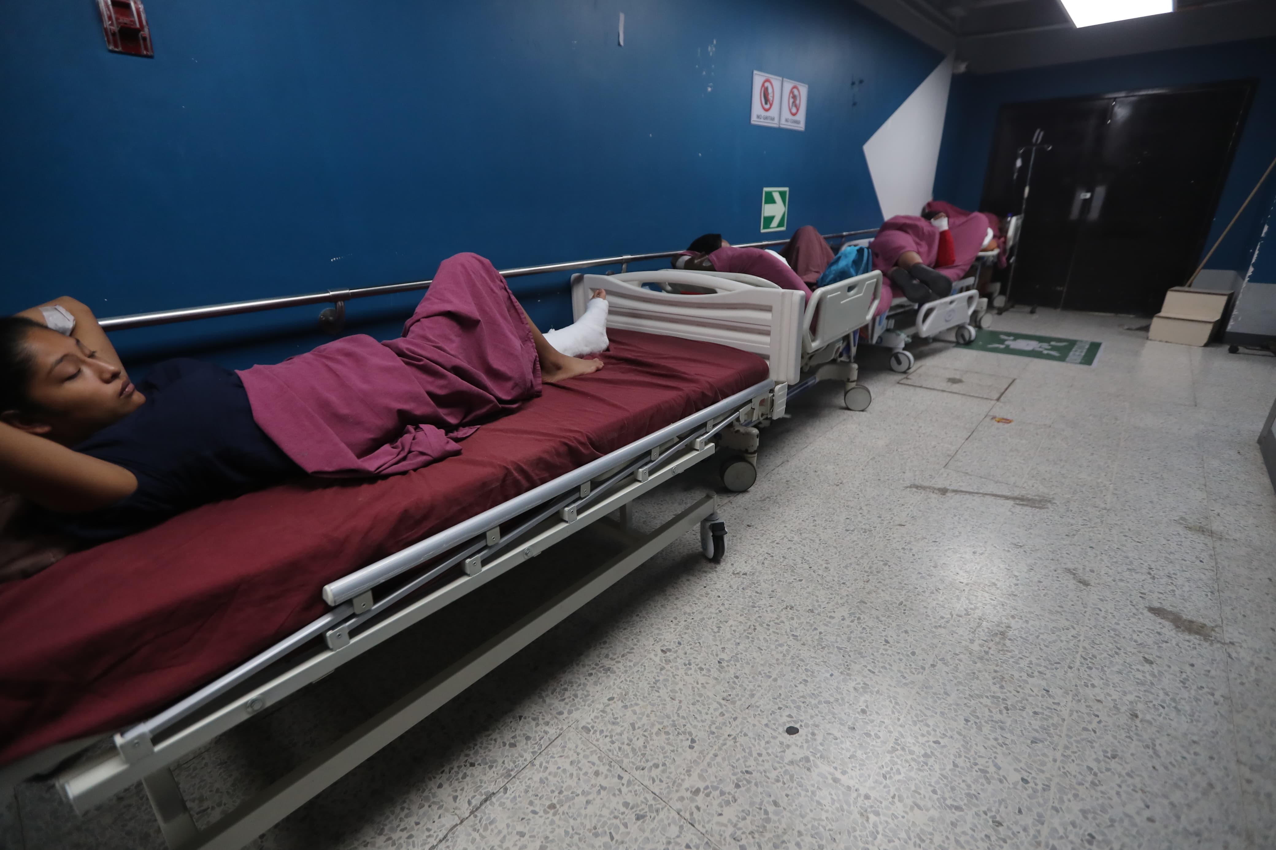 Hospital San Juan de Dios supera de nuevo su capacidad