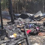 Gemelas de 3 años mueren abrazadas bajo la cama en un incendio en Coatepeque
