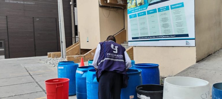 San Juan de Dios está en Alerta Roja por problema de suministro de agua